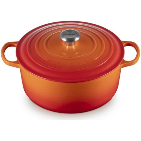Cocotte redonda de hierro fundido 28cm Le Creuset