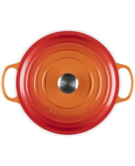 Cocotte redonda de hierro fundido 28cm Le Creuset