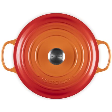 Cocotte ronde en fonte émaillée 28cm Le Creuset