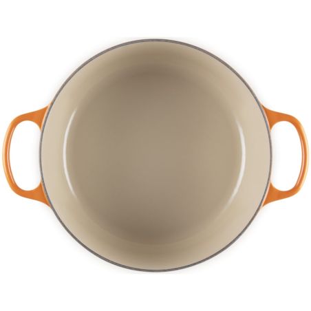 Le Creuset Runder Bräter aus Gusseisen 28cm