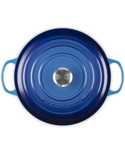 Le Creuset Runder Bräter aus Gusseisen 28cm