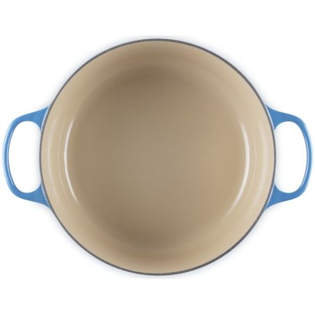 Le Creuset Runder Bräter aus Gusseisen 28cm