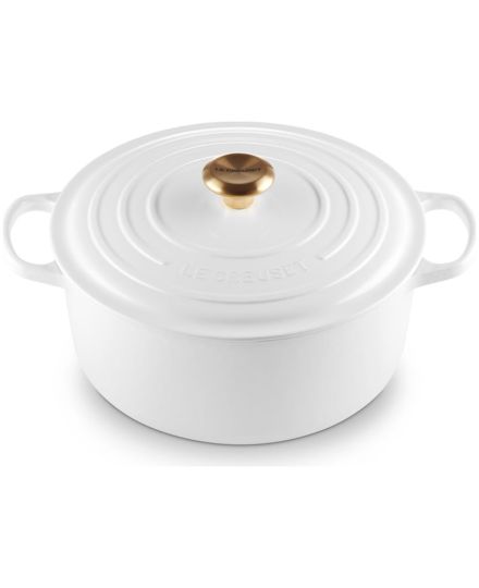Le Creuset Runder Bräter aus Gusseisen 28cm