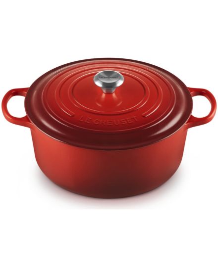 Le Creuset Cocotte Runder Bräter aus Gusseisen30cm