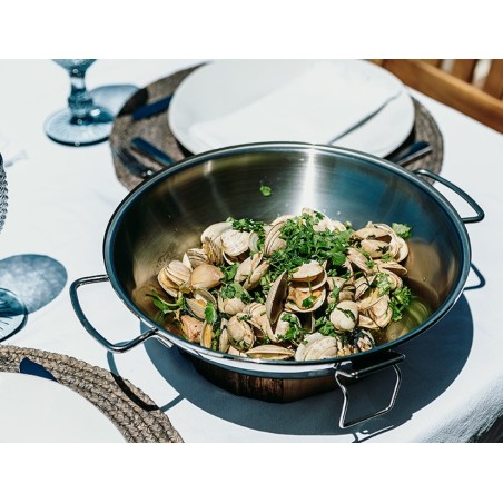 Cataplana Aroma 28 cm Silampos en Acier Inoxydable Poli | Silampos | Mimocook