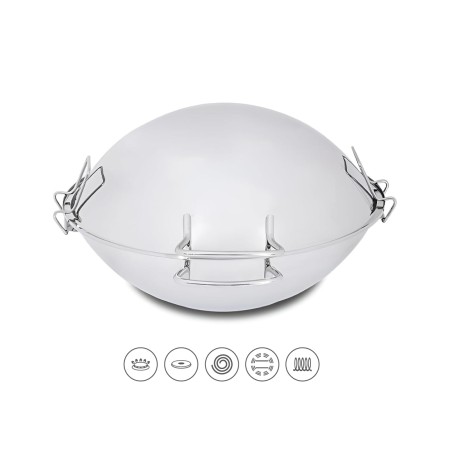 Cataplana Aroma 28 cm da Silampos em Aço Inoxidável Polido | Silampos | Mimocook