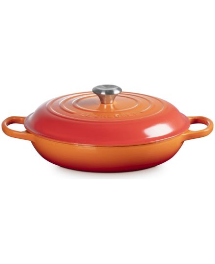 Cacerola baja de hierro fundido 30cm Le Creuset