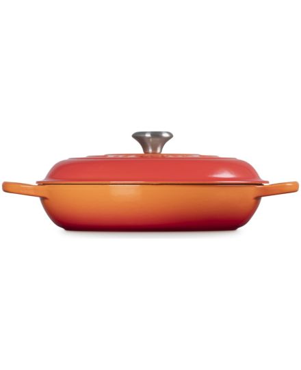 Cacerola baja de hierro fundido 30cm Le Creuset