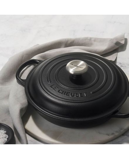 Cacerola baja de hierro fundido 30cm Le Creuset