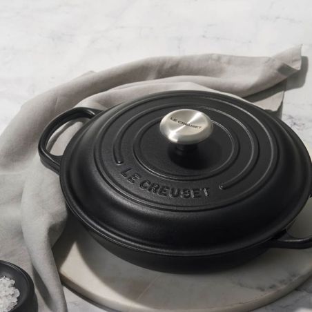 Cacerola baja de hierro fundido 30cm Le Creuset