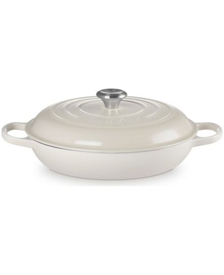 Cacerola baja de hierro fundido 30cm Le Creuset