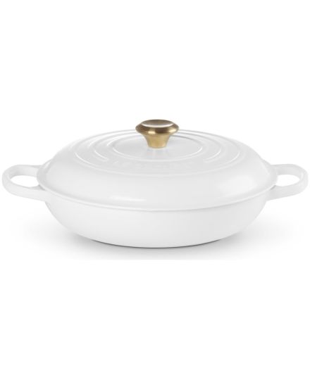 Cacerola baja de hierro fundido 30cm Le Creuset