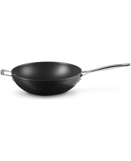 Le Creuset Aluminium-Antihaft Wok-Pfanne mit Gegengriff