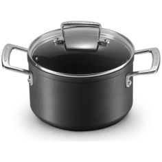 Cacerola alta de aluminio antiadherente con tapa Le Creuset