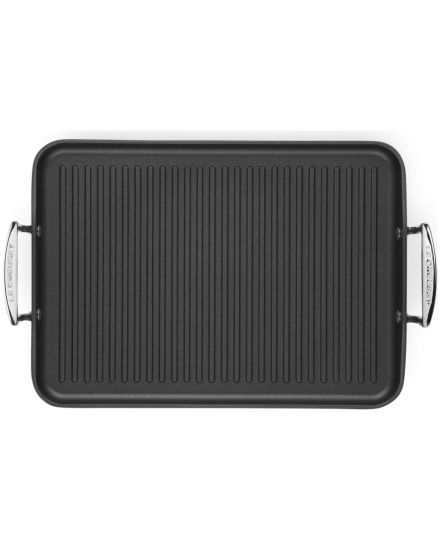 Gril Géant Rectangulaire Anti-Adhérent Les Forgées 35x25cm Le Creuset