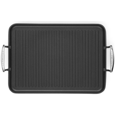 Le Creuset Toughened Non-Stick 35x25cm Ribbed Rectangular Grill