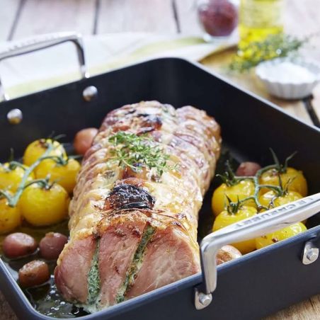 Le Creuset Toughened Non-Stick Rectangular Roaster 35 cm | Le Creuset | Mimocook