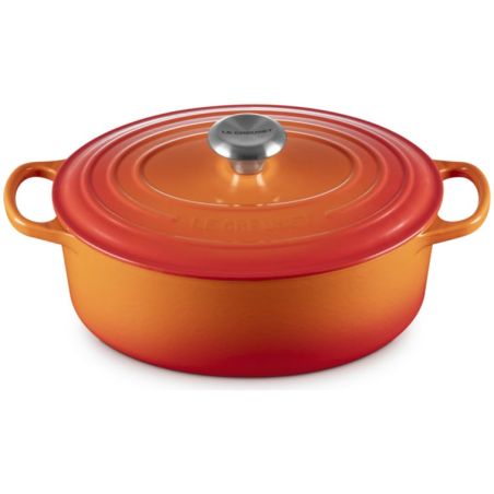 Le Creuset Cocotte Ovaler Bräter aus Gusseisen 27cm