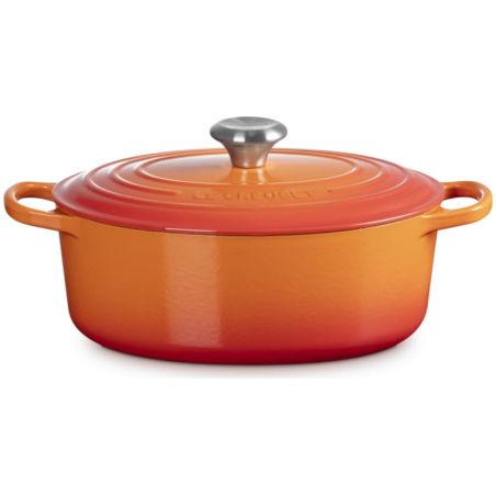 Le Creuset Cocotte Ovaler Bräter aus Gusseisen 27cm