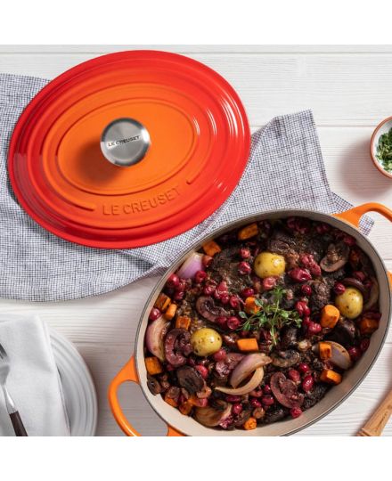Tacho oval cocotte 27cm Le Creuset