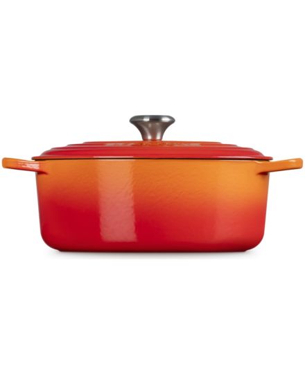 Le Creuset Cocotte Ovaler Bräter aus Gusseisen 29cm