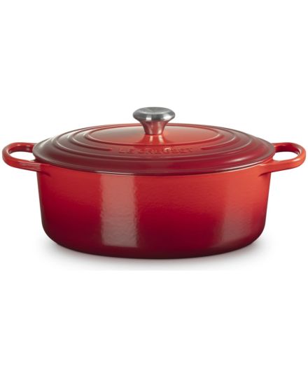 Le Creuset Cocotte Ovaler Bräter aus Gusseisen 31cm