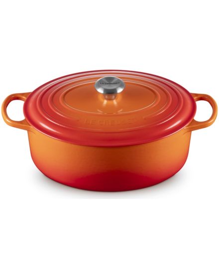 Cocotte ovale en fonte émaillée 31cm Le Creuset