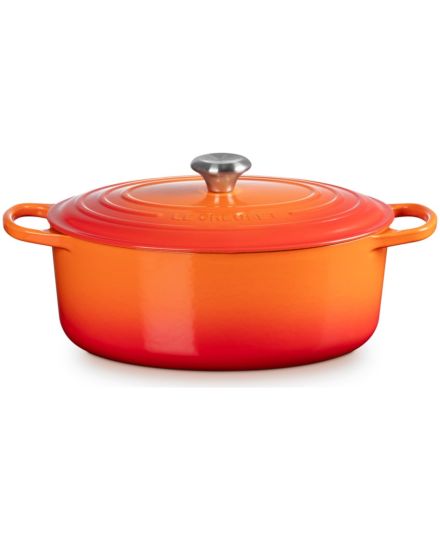 Le Creuset Cocotte Ovaler Bräter aus Gusseisen 31cm