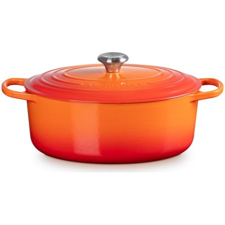 Cocotte ovale en fonte émaillée 31cm Le Creuset