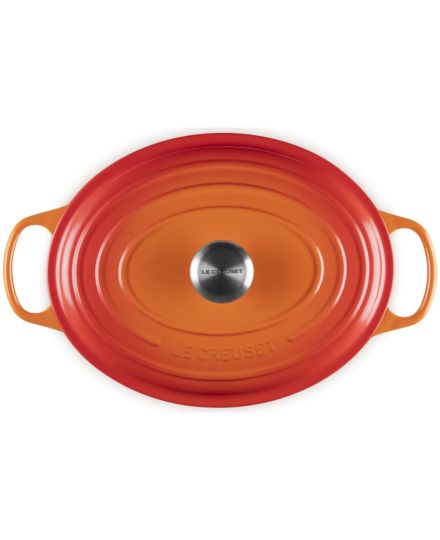 Cocotte ovale en fonte émaillée 31cm Le Creuset