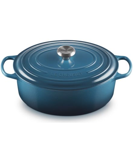 Cocotte ovale en fonte émaillée 31cm Le Creuset