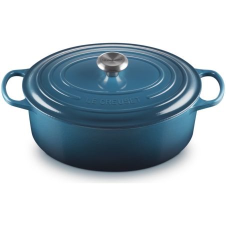 Le Creuset Cocotte Ovaler Bräter aus Gusseisen 31cm