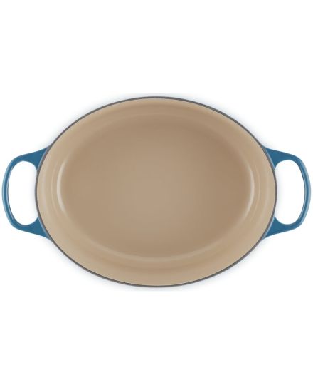 Cocotte ovale en fonte émaillée 31cm Le Creuset