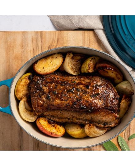 Le Creuset Cocotte Ovaler Bräter aus Gusseisen 31cm