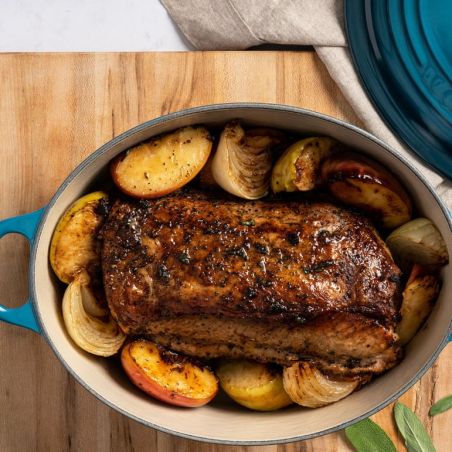 Cocotte ovale en fonte émaillée 31cm Le Creuset