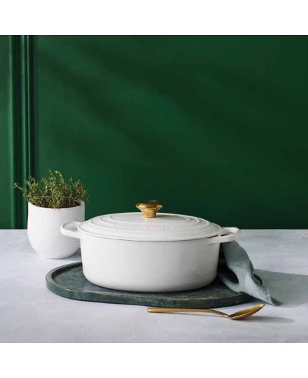 Le Creuset Cocotte Ovaler Bräter aus Gusseisen 31cm
