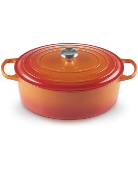 Cocotte ovale en fonte émaillée 33cm Le Creuset