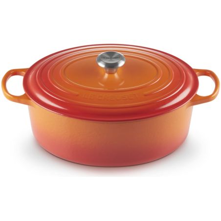 Le Creuset Cocotte Ovaler Bräter aus Gusseisen 33cm