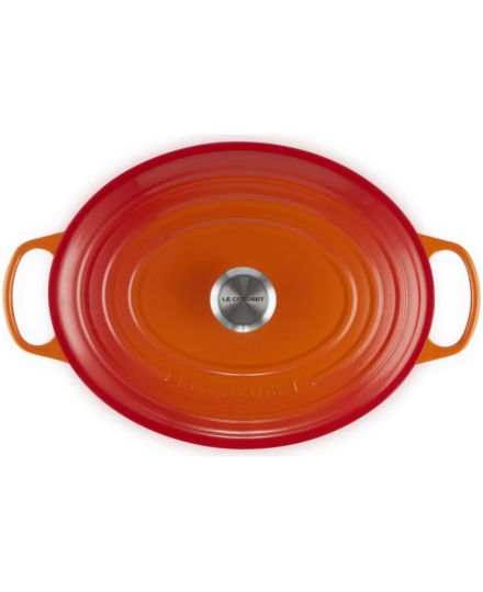 Cocotte ovale en fonte émaillée 33cm Le Creuset
