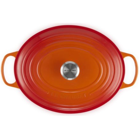 Le Creuset Cocotte Ovaler Bräter aus Gusseisen 33cm