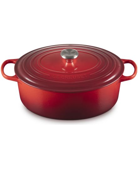 Le Creuset Cocotte Ovaler Bräter aus Gusseisen 33cm
