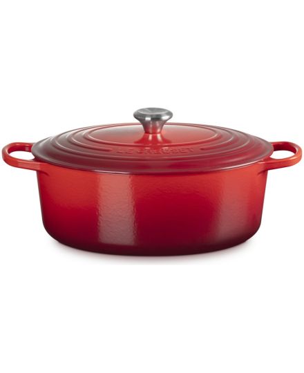 Cocotte ovale en fonte émaillée 33cm Le Creuset
