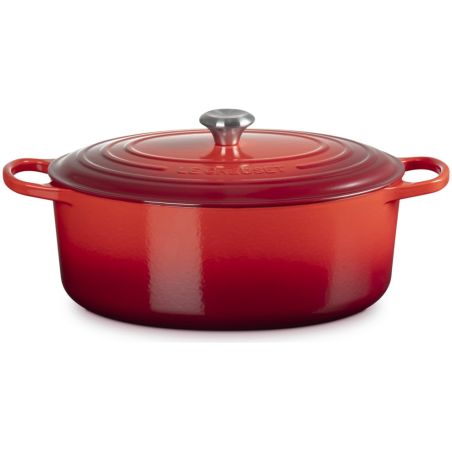 Le Creuset Cocotte Ovaler Bräter aus Gusseisen 35cm