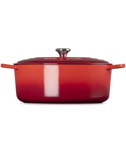 Le Creuset Cocotte Ovaler Bräter aus Gusseisen 35cm