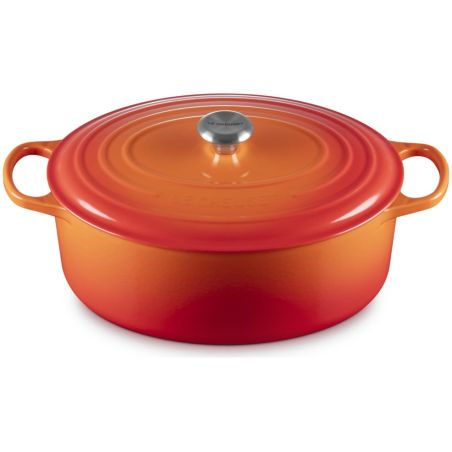 Le Creuset Cocotte Ovaler Bräter aus Gusseisen 35cm