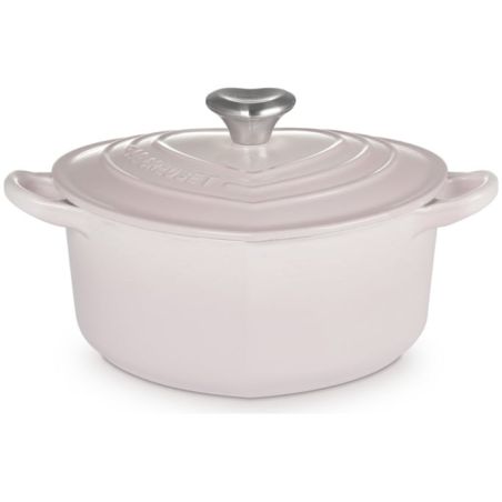 Cocotte corazón de hierro fundido con pomo en forma de corazón Le Creuset