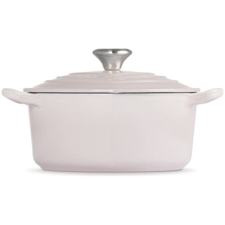 Cocotte Cœur en fonte émaillée avec bouton cœur Le Creuset
