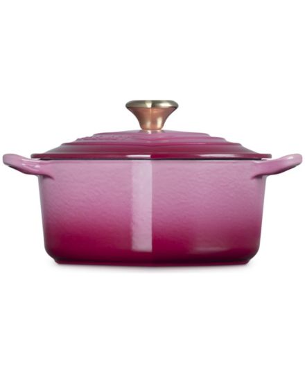 Cocotte corazón de hierro fundido con pomo en forma de corazón Le Creuset