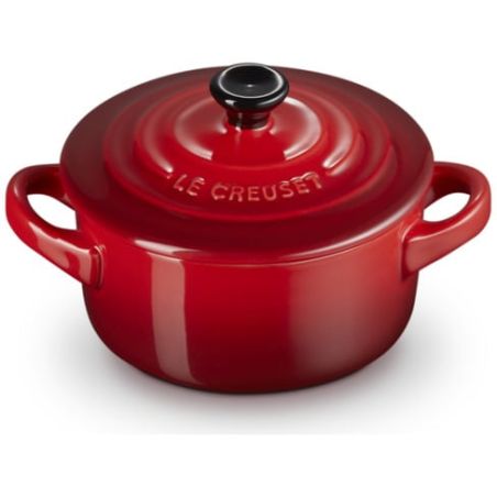 Le Creuset Mini Cocotte mit farbigem Knauf
