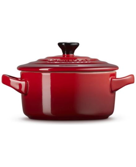 Le Creuset Mini Cocotte mit farbigem Knauf